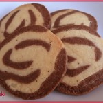 Spiralki czekoladowo-waniliowe