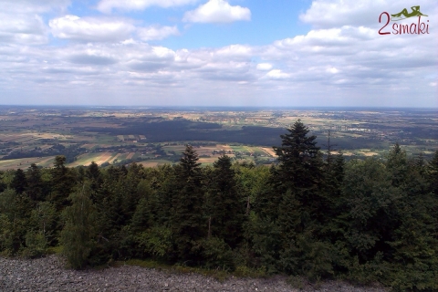 Góry Świętokrzyskie - panorama z Łysej Góry