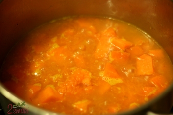 Zupa dyniowo-pomarańczowa 2