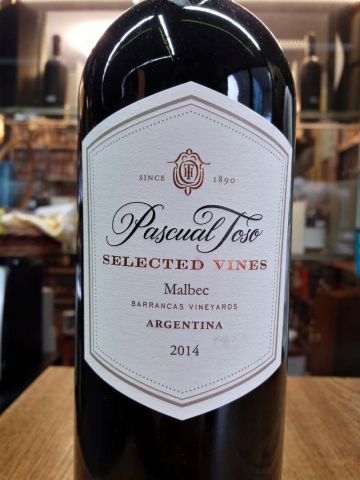 Pascual Toso Selected Wines Malbec 2014