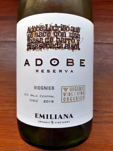 Emiliana Adobe Viognier Reserva 2015