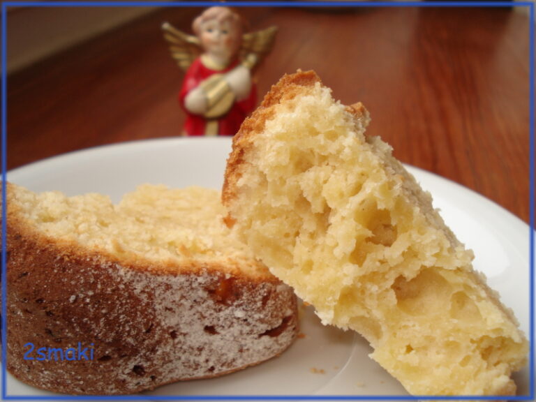 Babka serowa o smaku cytrynowym