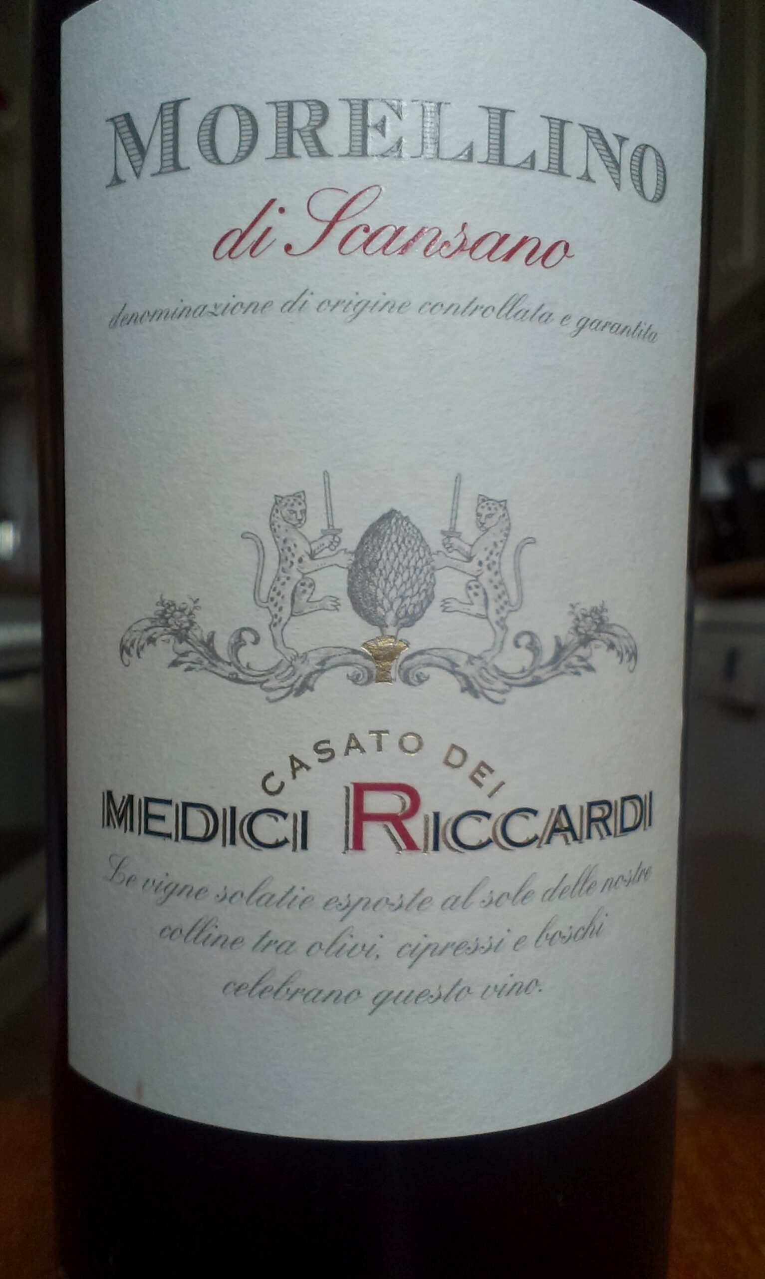 Morellino di Scansano Casato dei Medici Riccardi