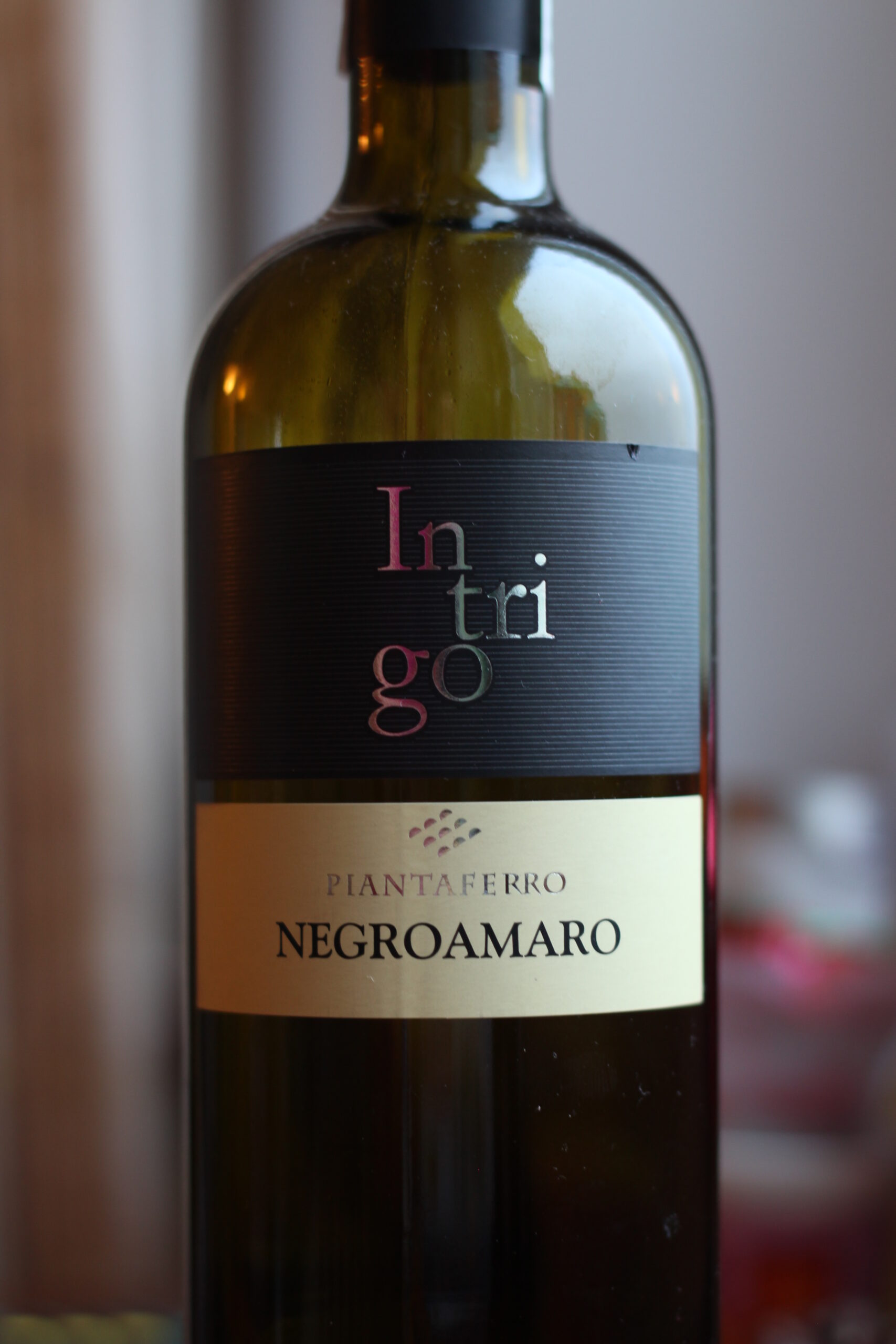 Piantaferro Intrigo Negroamaro
