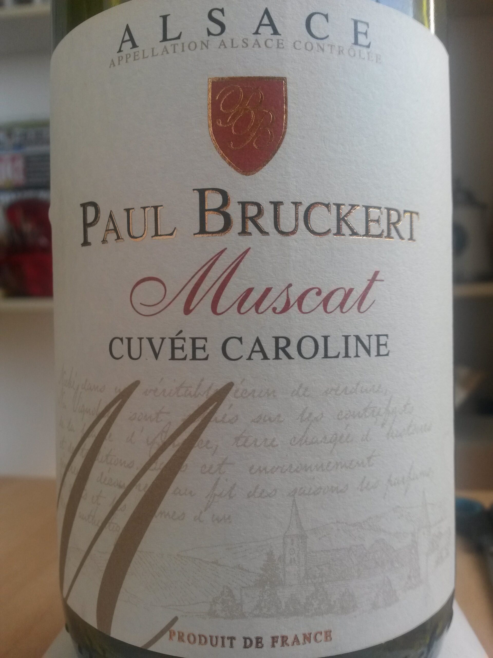Paul Bruckert Alsace Cuvée Caroline Muscat
