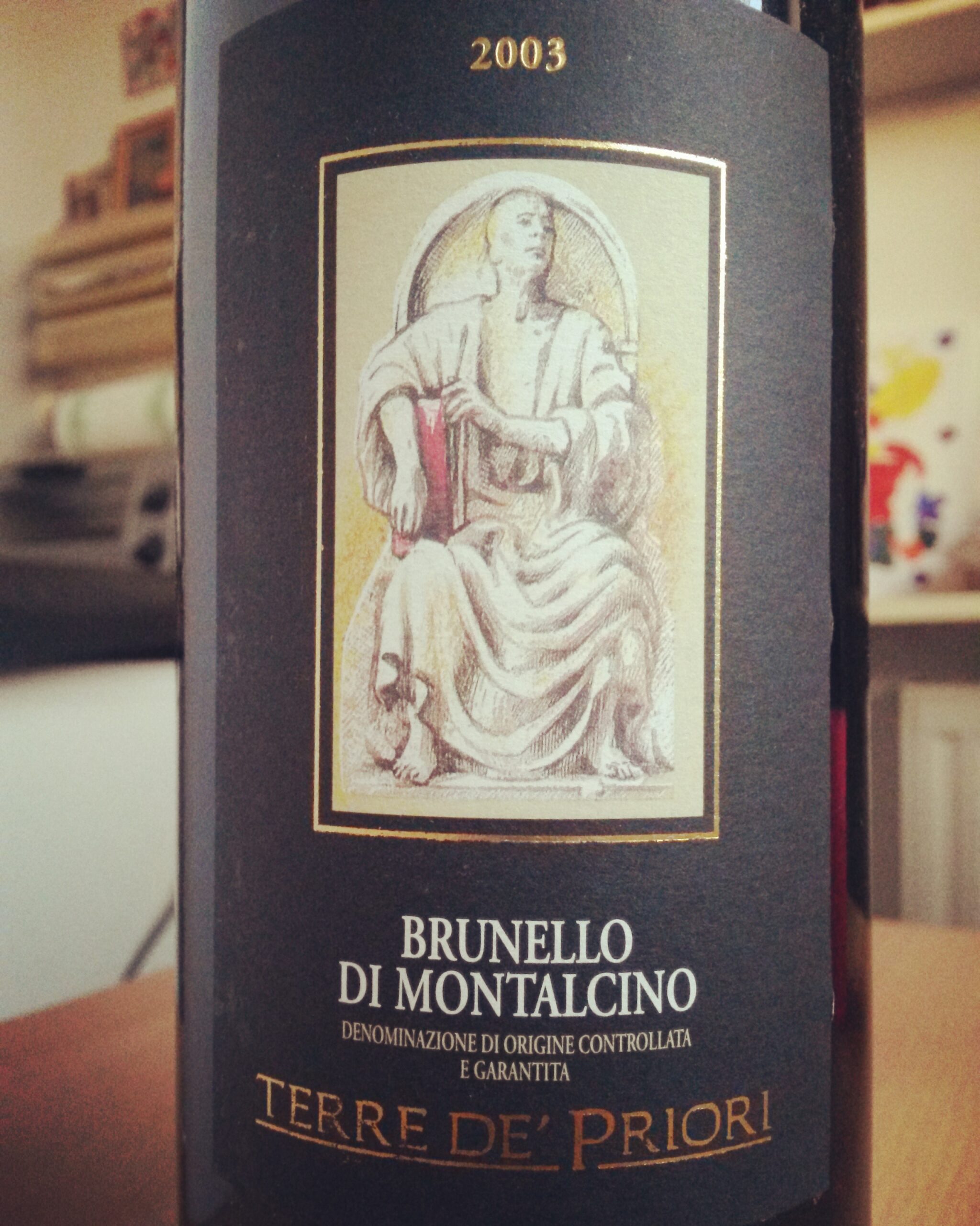 Terre de’ Priori Brunello di Montalcino’03 – nauka cierpliwości