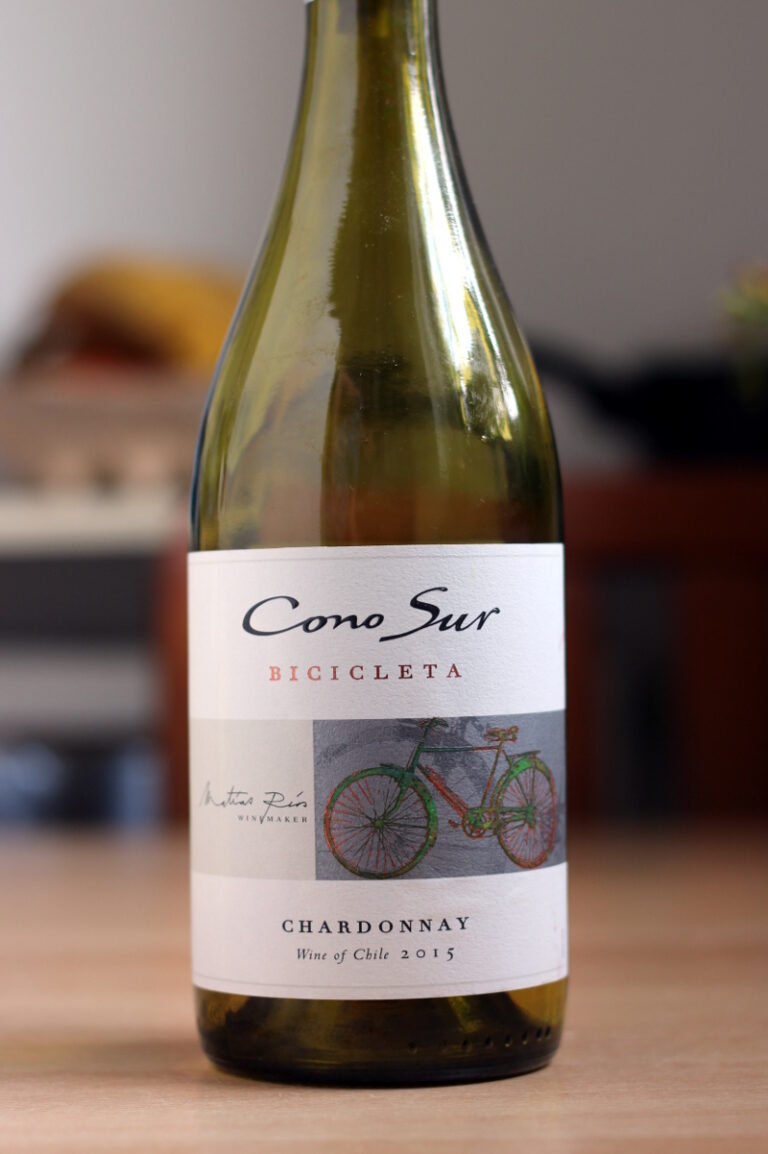 Bicicleta Chardonnay Cono Sur – rowerem do Chile