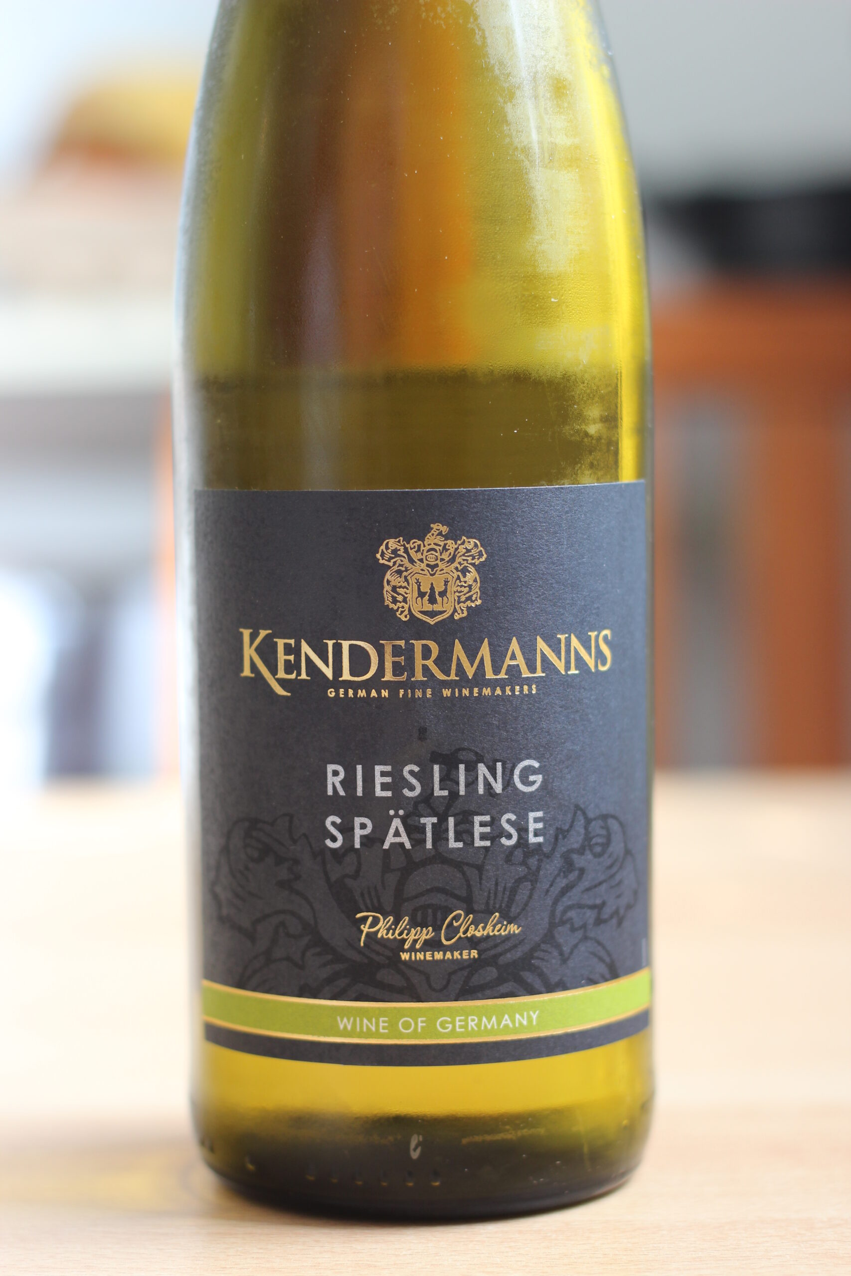 Kendermanns Riesling Spätlese – warto czasem się późno zebrać
