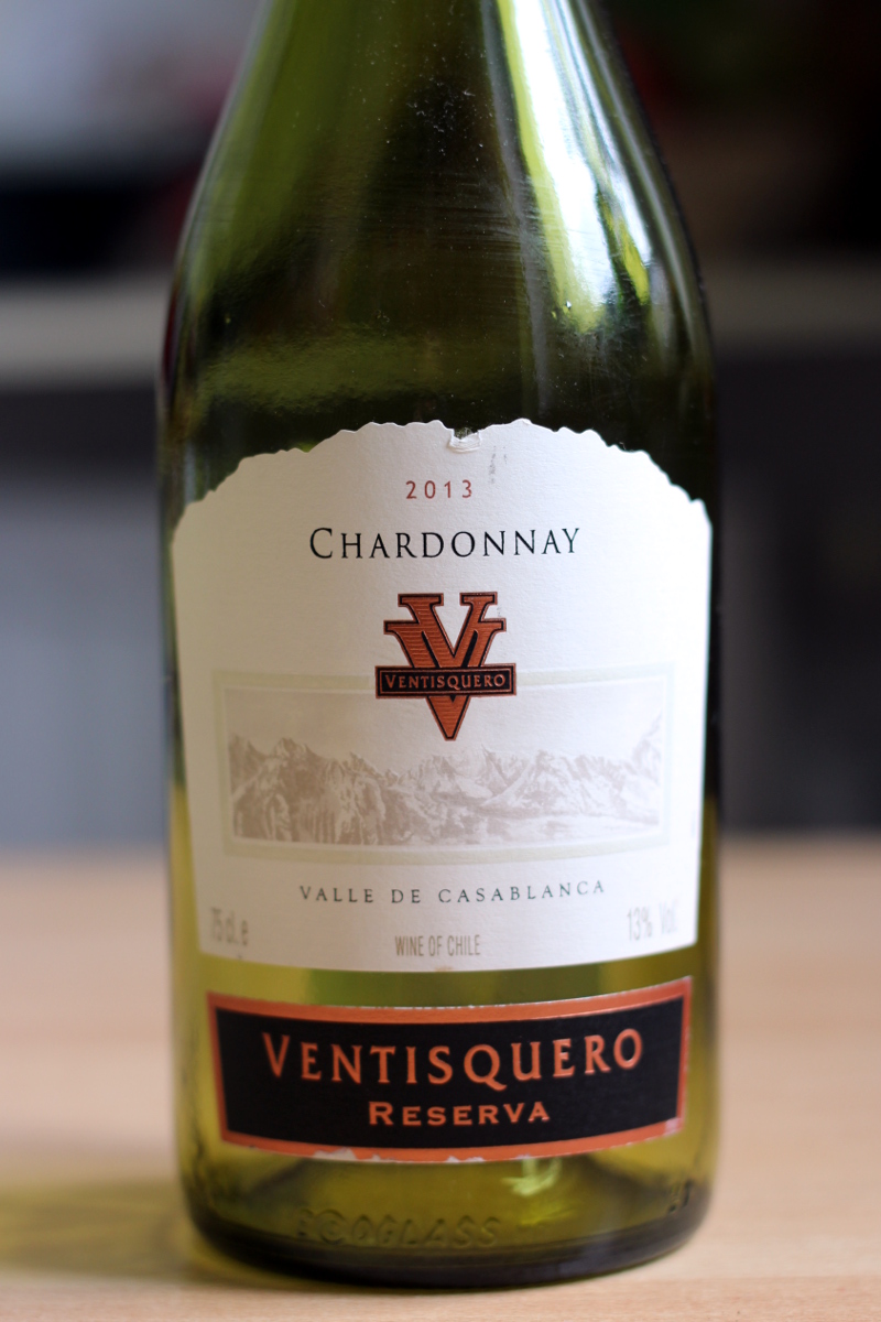 Ventisquero Chardonnay Reserva 2013 – mało beczki w tej beczce…