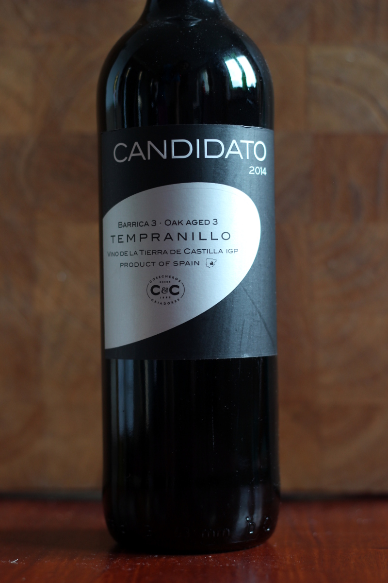Candidato Barrica 3 Tempranillo 2014 – nie ma mocy