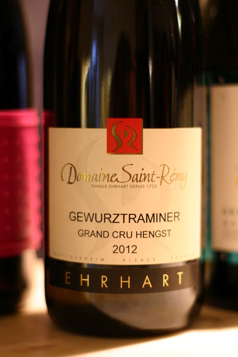 Domaine Saint Remy Gewurztraminer Grand Cru Hengst 2012