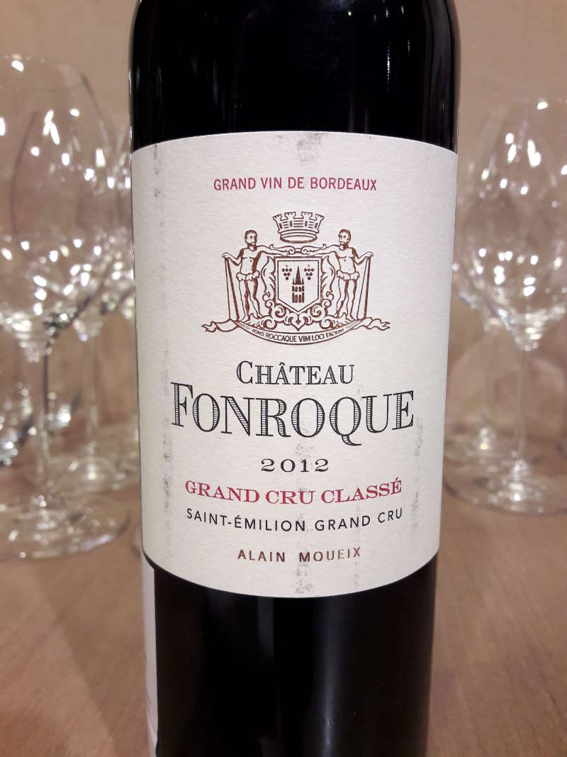 Chateau Fonroque 2012