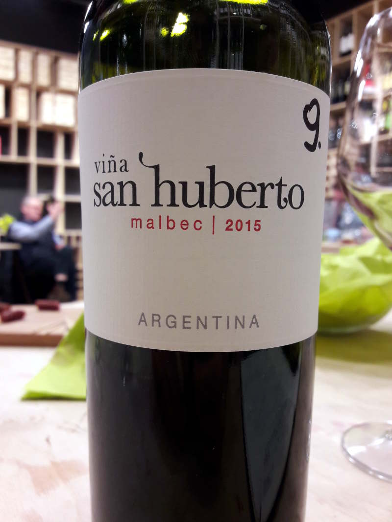 Vina San Huberto Malbec 2015
