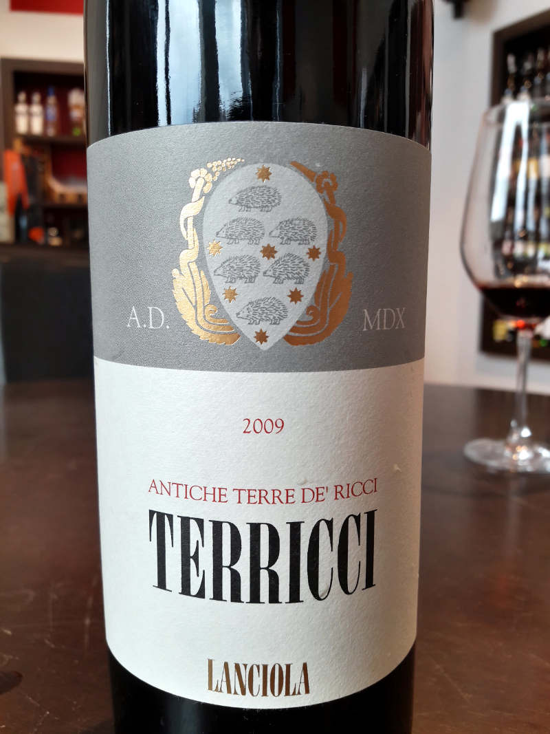 Antiche Terre de' Ricci Terricci Lanciola 2009