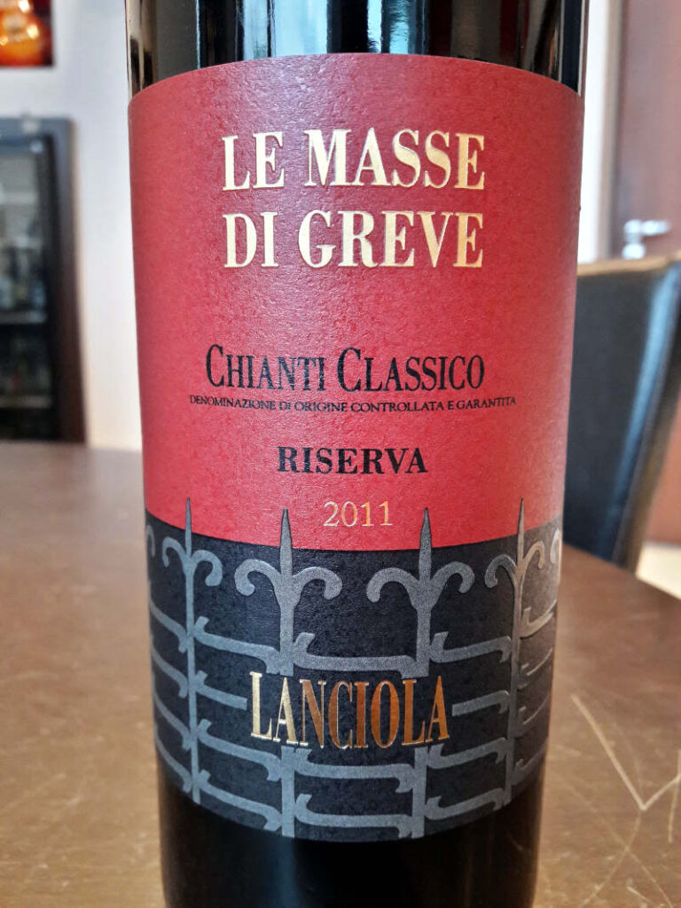 Le Masse di Greve Chianti Classico Riserva 2011