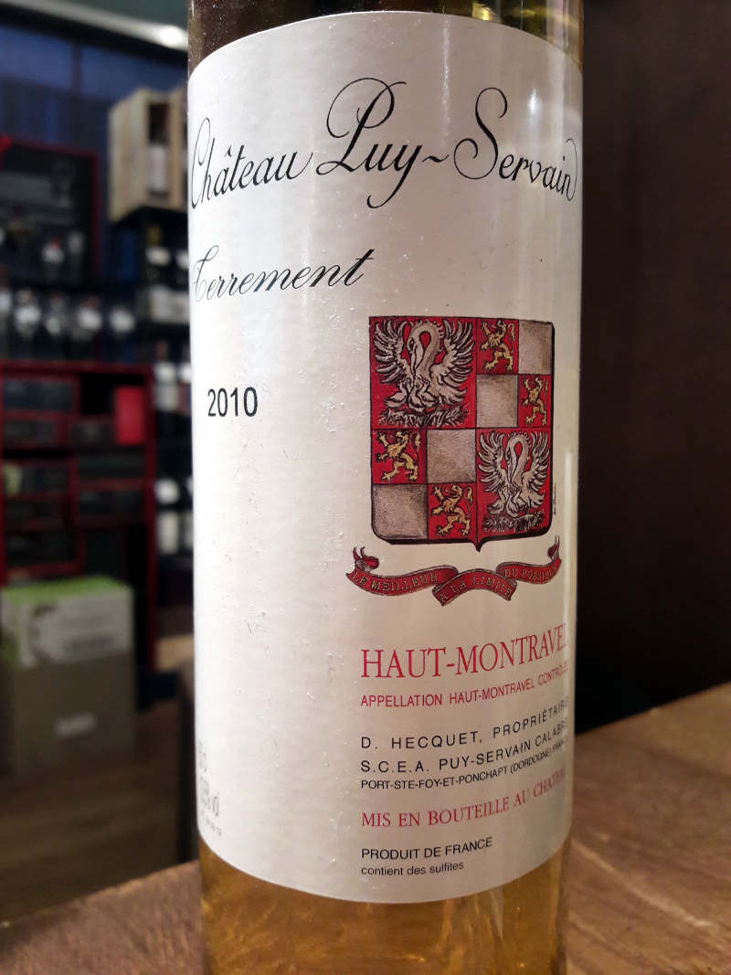 Haut Montravel Terrement 2010