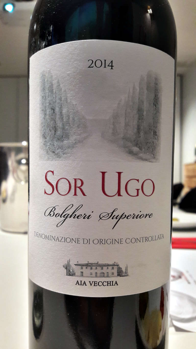Aia Vecchia Bolgheri Superiore Sor Ugo 2014