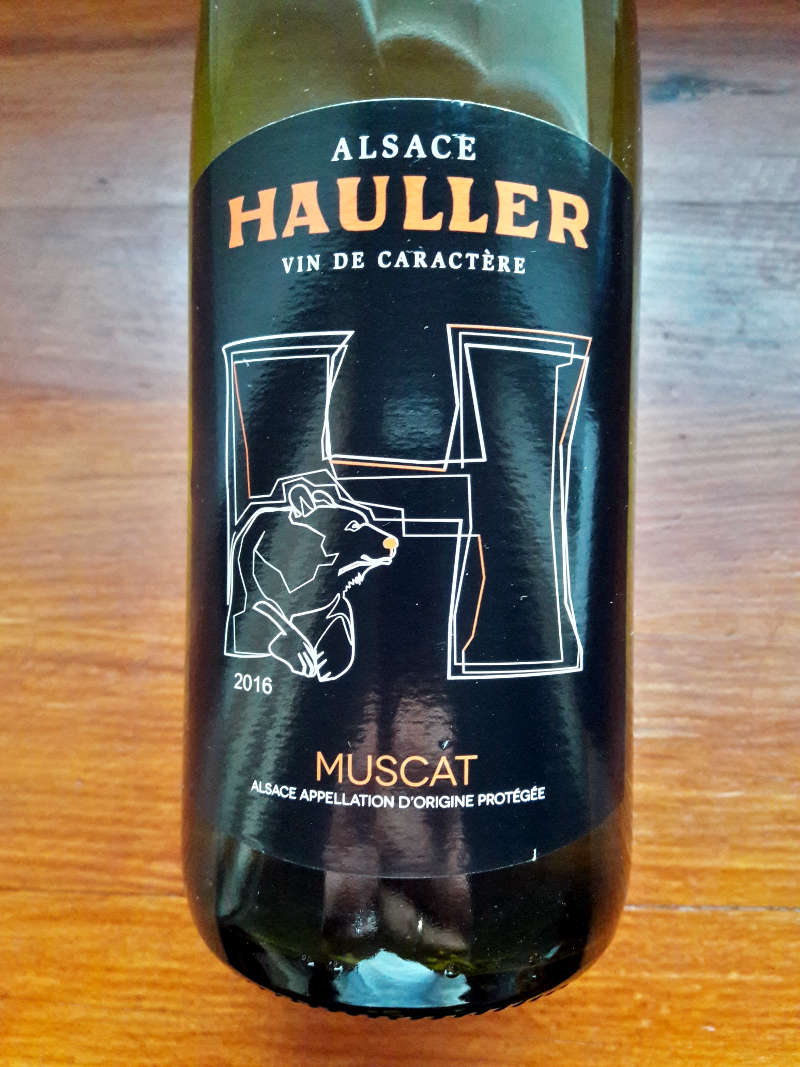 Hauller Alsace Muscat 2016