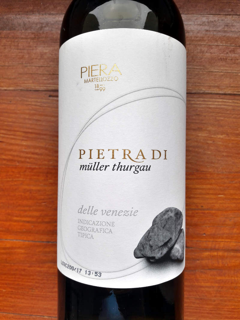 Piera Martellozzo Muller Thurgau delle Venezie Pietradi 2015