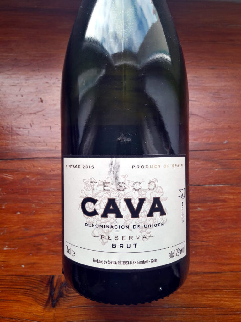 Tesco Finest Cava Brut Reserva Vintage 2014 – orzeźwienie po Maratonie Warszawskim