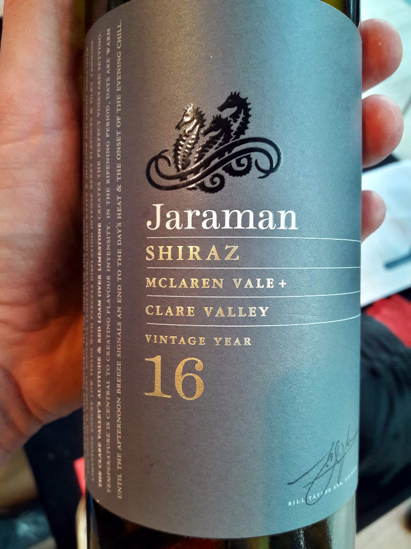 Wakefield Jaraman Shiraz 2016